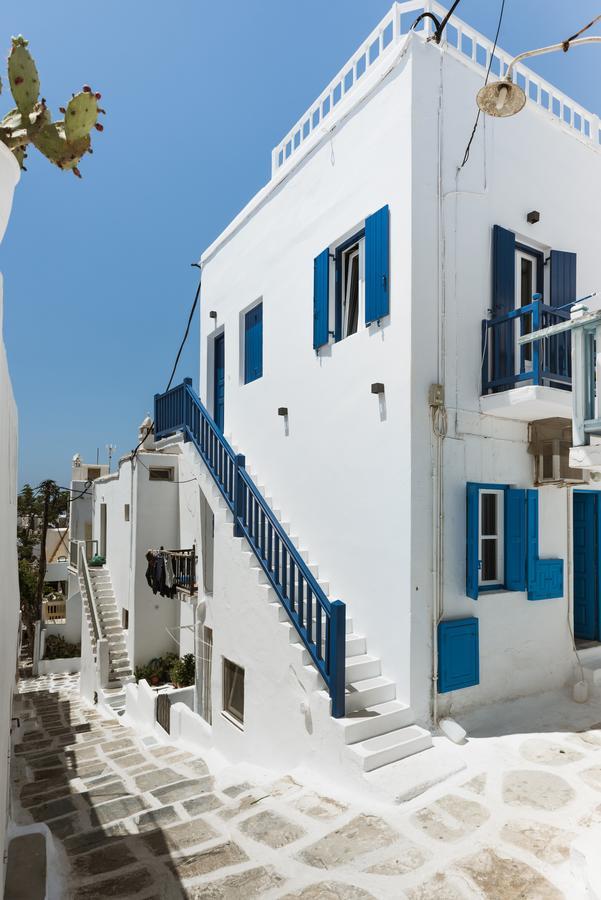 Mykonos TownWhite And Grey Choraアパートメント エクステリア 写真