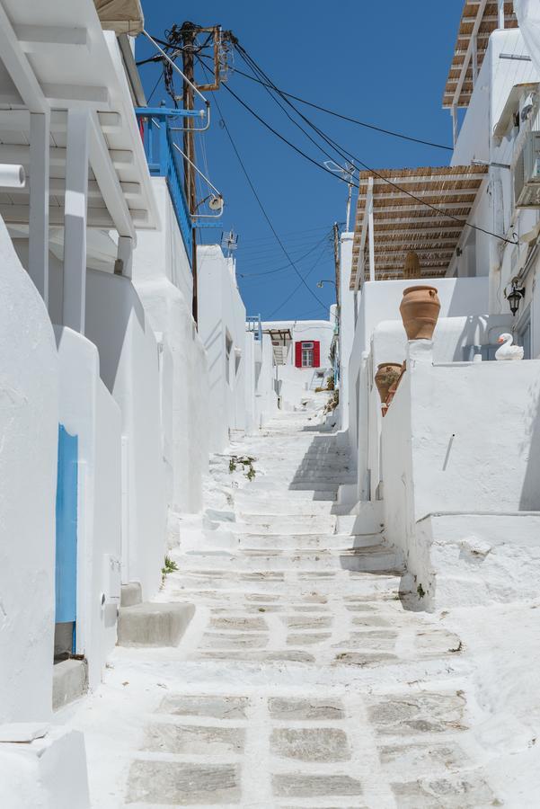 Mykonos TownWhite And Grey Choraアパートメント エクステリア 写真