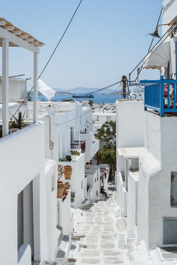 Mykonos TownWhite And Grey Choraアパートメント エクステリア 写真